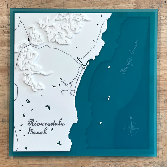 Riversdale Beach Map