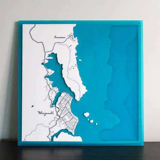 Whangamatā map