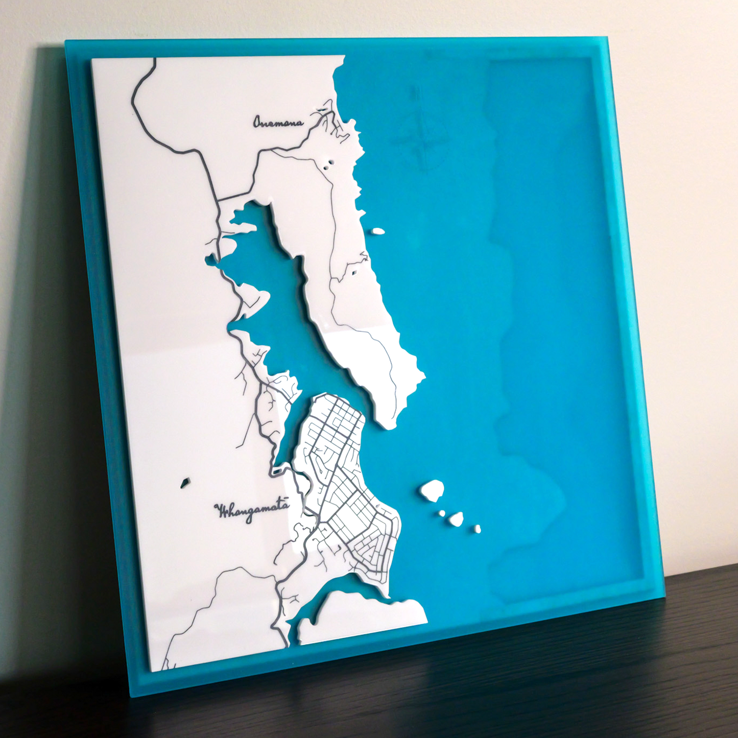 Whangamatā map
