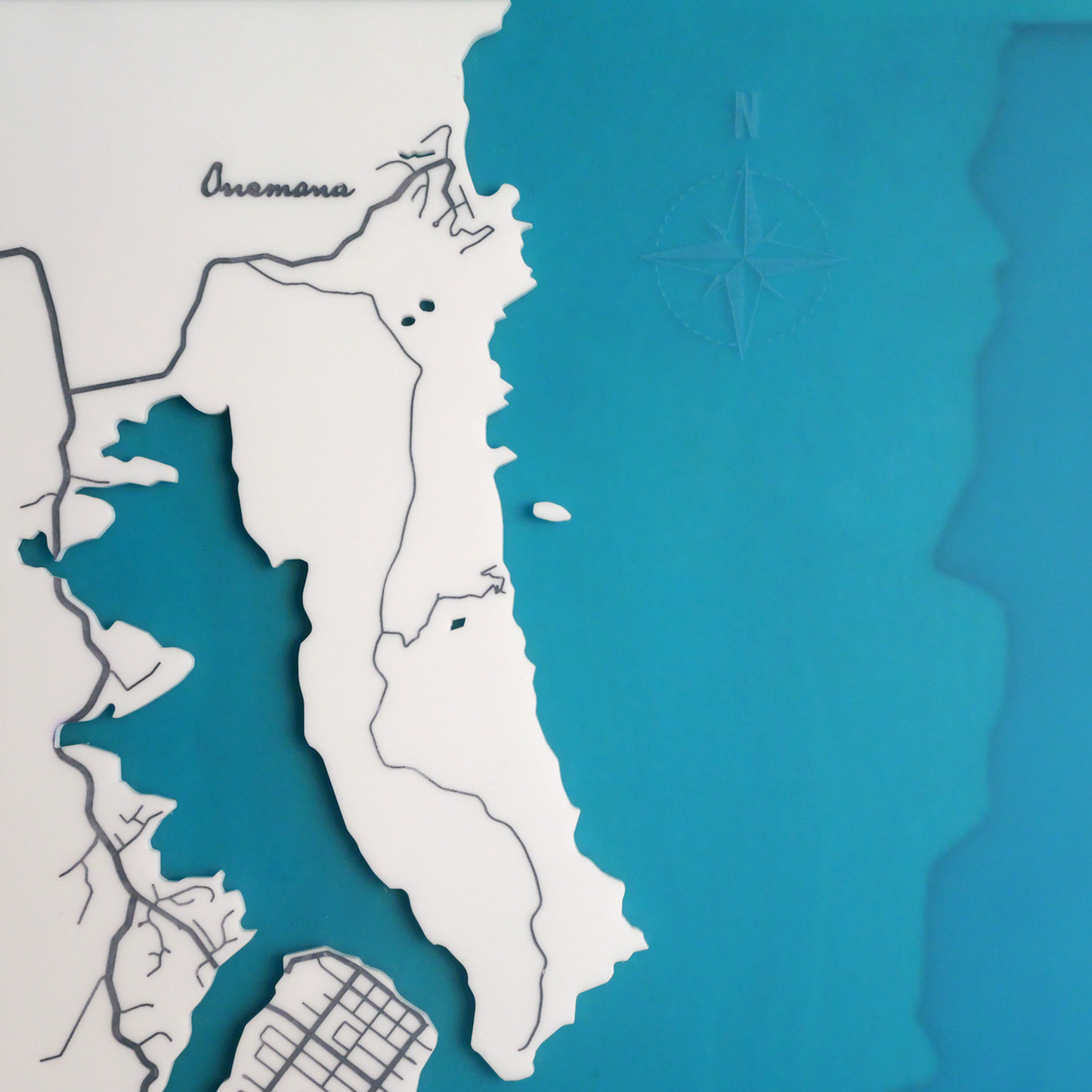 Whangamatā map