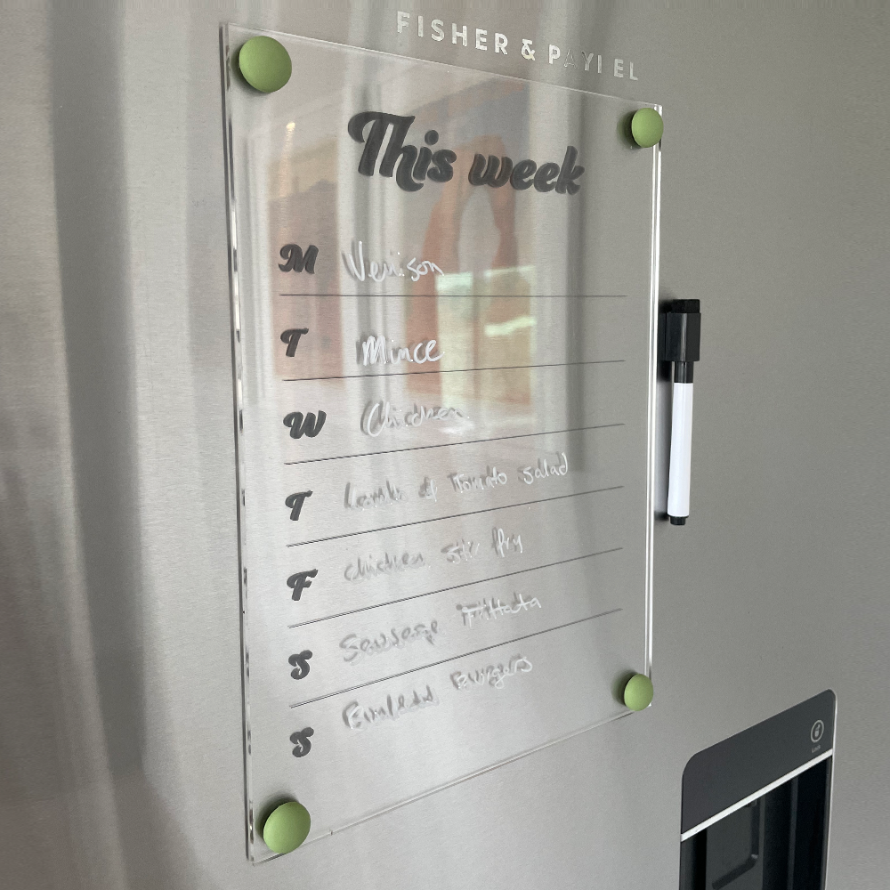 Fridge planner