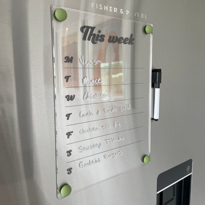 Fridge planner