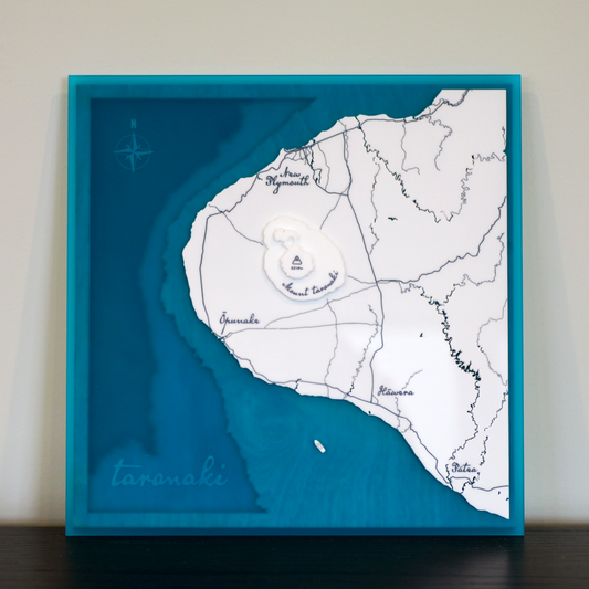 Taranaki map