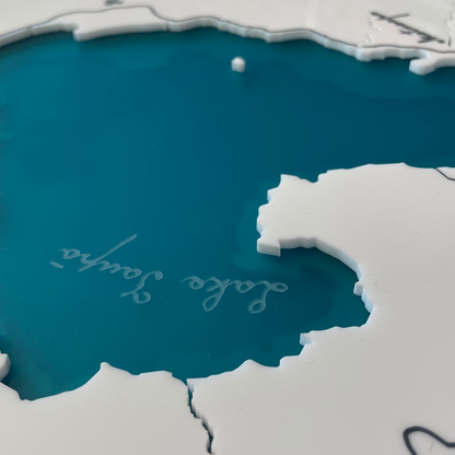 Lake Taupō Map