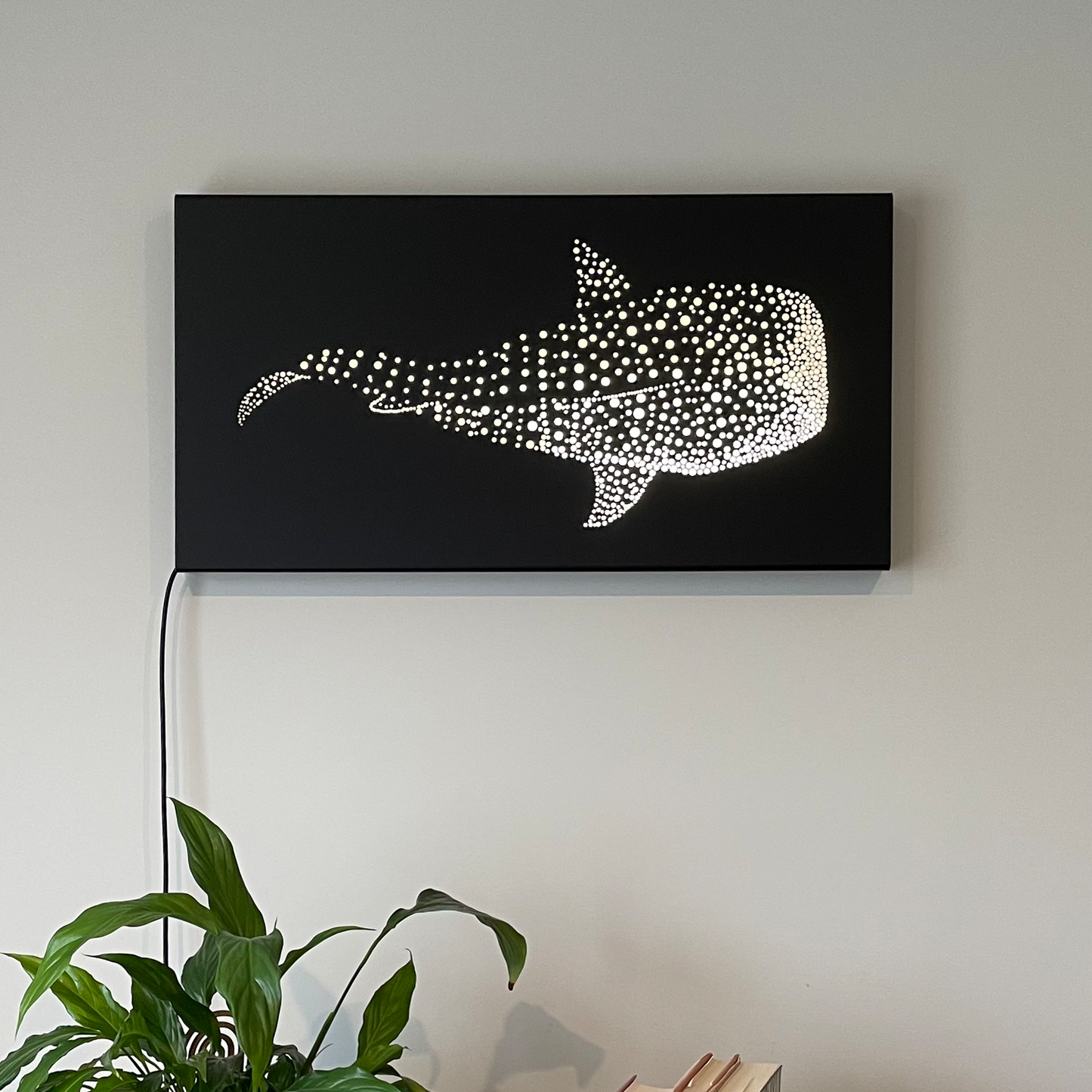 The Whale – Light Sculpture