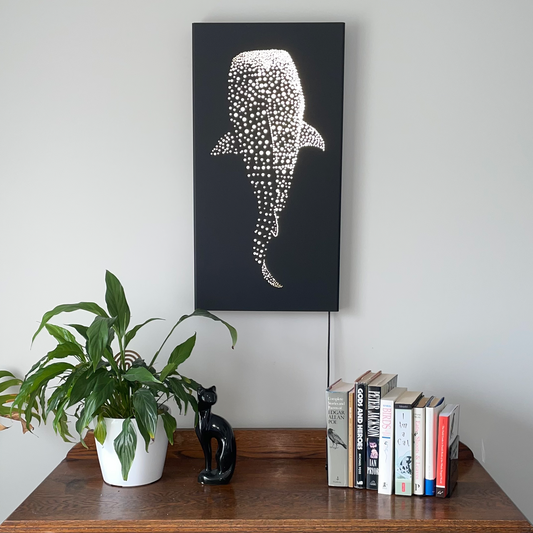 The Whale – Light Sculpture