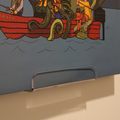 12" vinyl record wall display