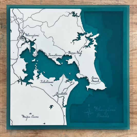 Whangārei Heads Map