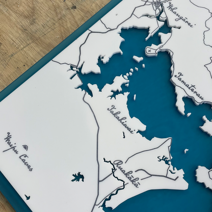 Whangārei Heads Map