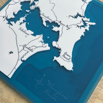 Whangārei Heads Map